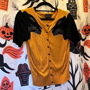 Voodoo Vixen Cora Panther Cardigan